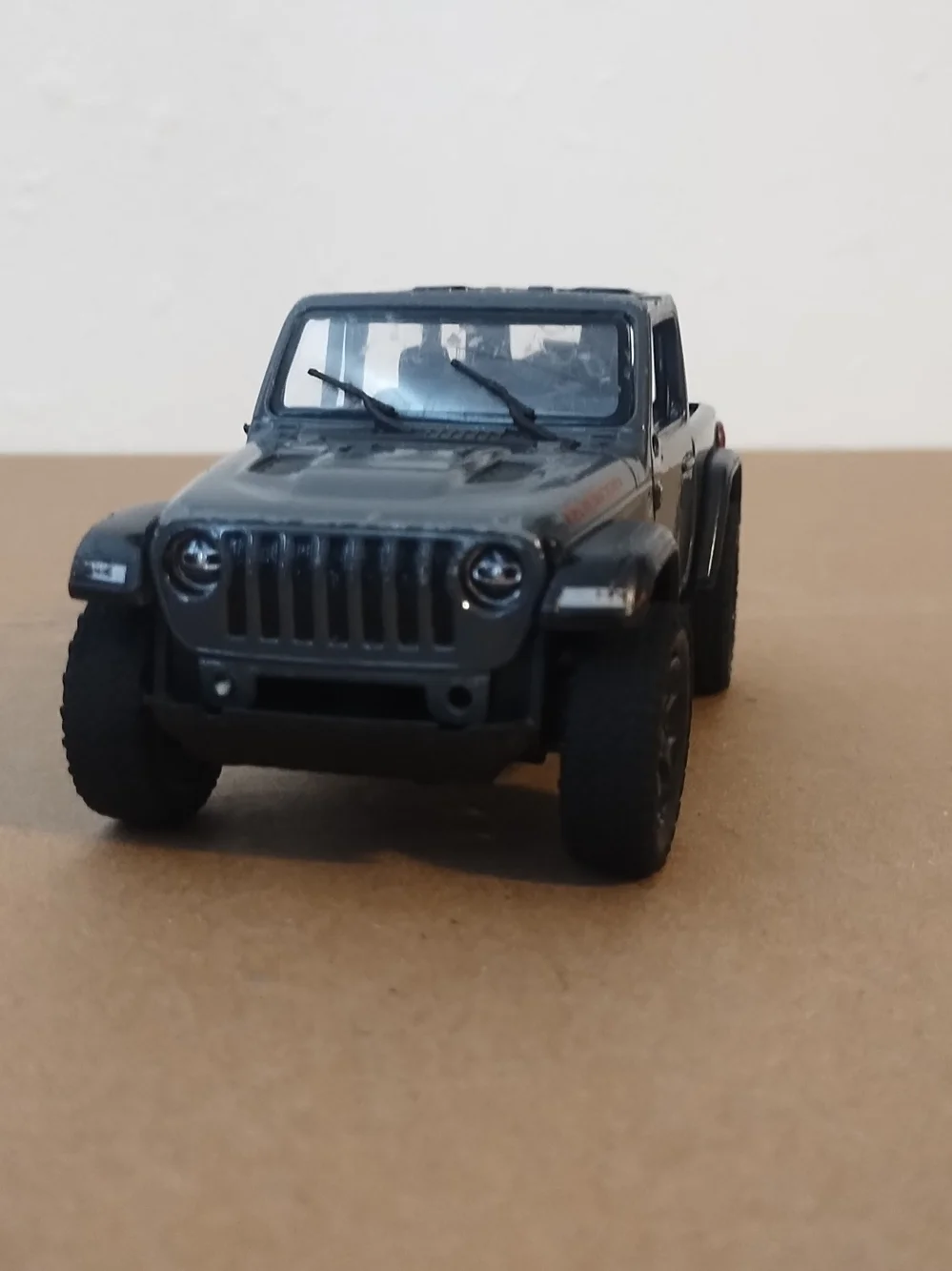 Kins mart toy Jeep 2018 wranglerb scale 1/34 Rubicon toy model missing parts